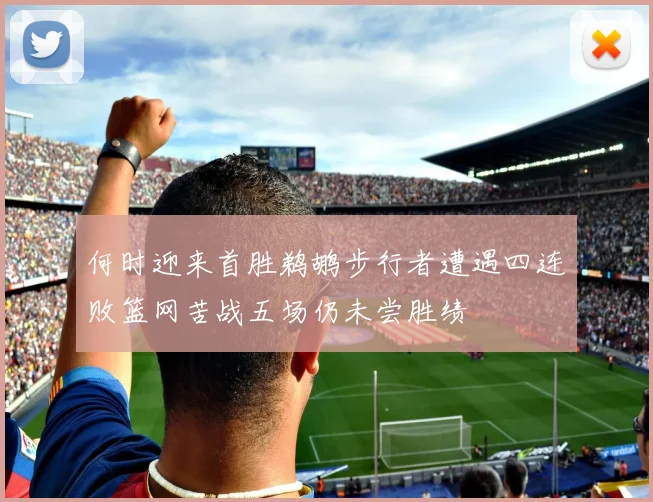 何时迎来首胜鹈鹕步行者遭遇四连败篮网苦战五场仍未尝胜绩